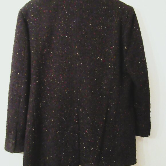Classy Vintage Liz Claiborne Blazer Jacket 96% Wool Blend - Picture 6 of 9